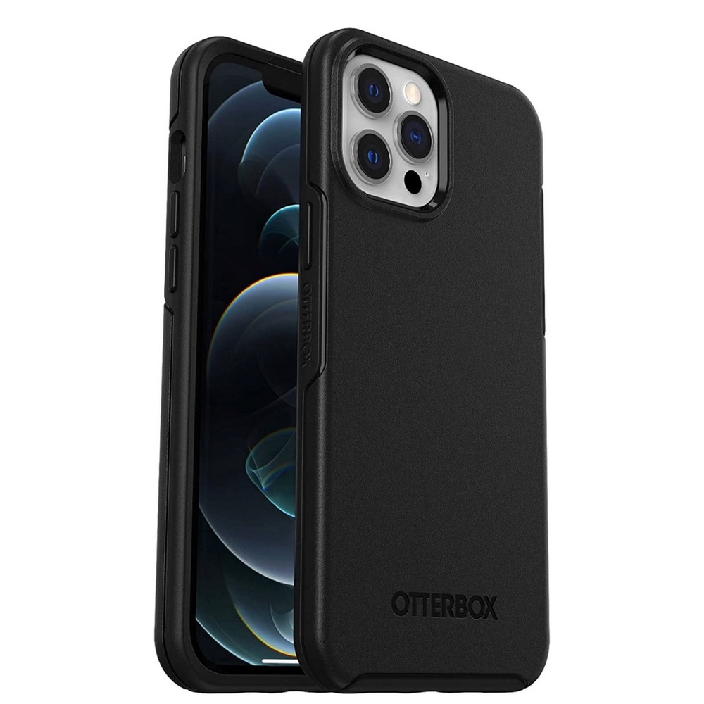NIB OTTER box symmetry series case for IPHONE 12 / 12pro. Black iPhone case